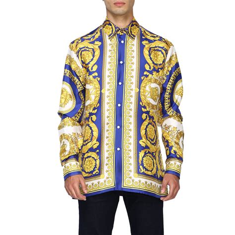 vetement avec motif versace|chemise versace homme.